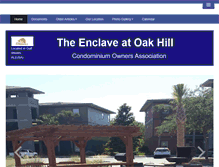 Tablet Screenshot of enclave-coa.org